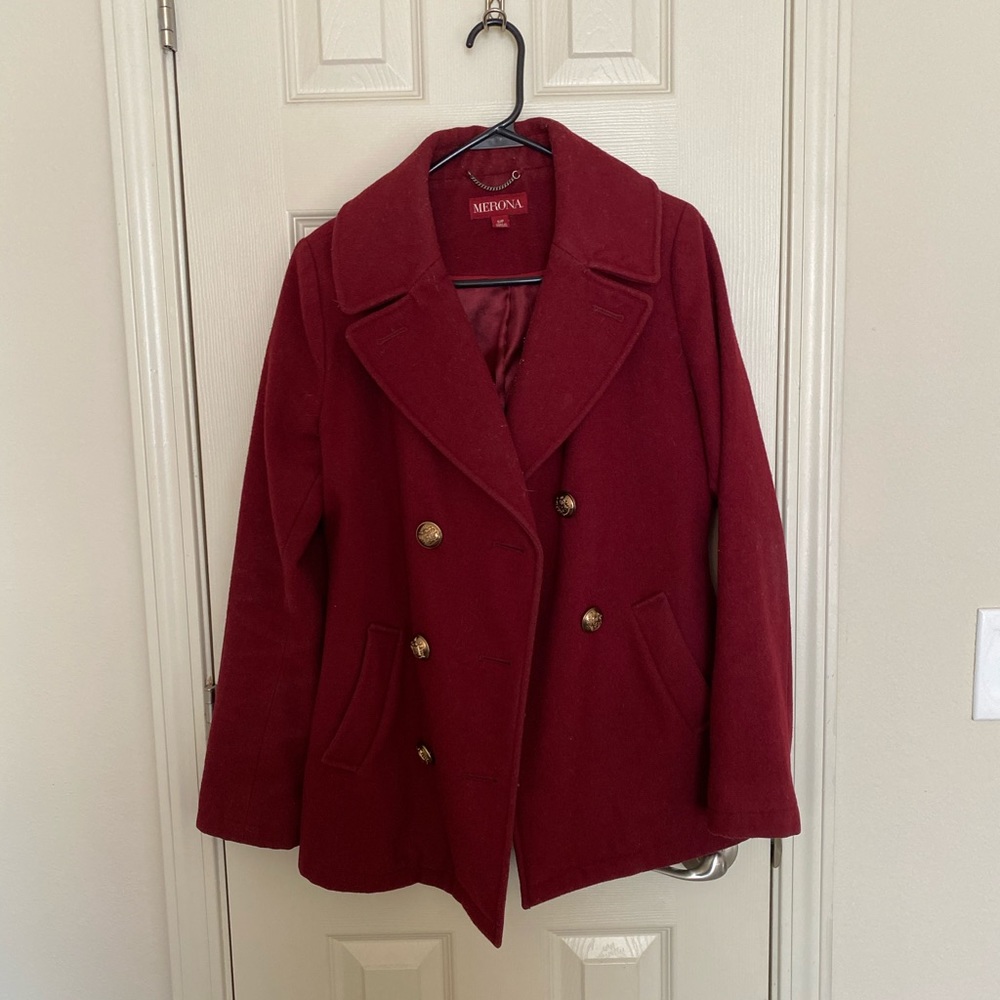 Merona Pea Coat - size S